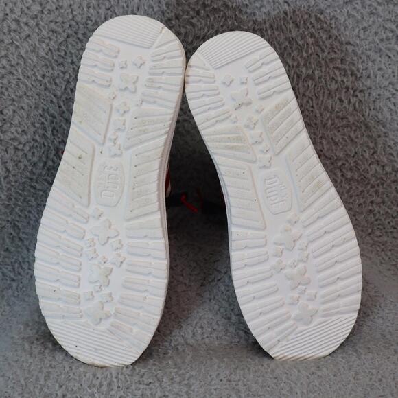 Hey Dude Wally Americana USA Flag Men Sz 6 Patriotic 4th - Picture 8 of 9